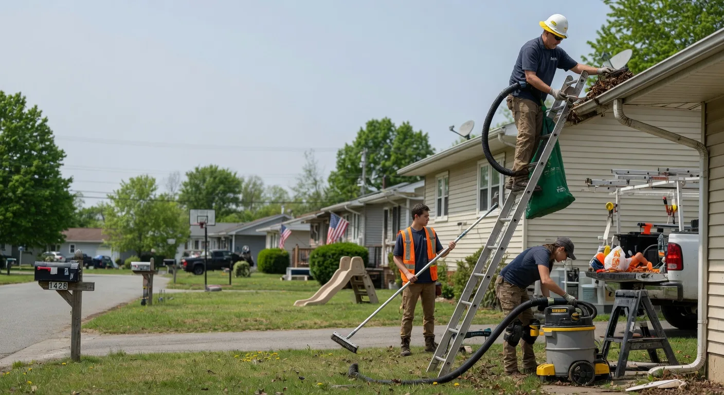 Gutter Installation in Clarksburg, WV near me